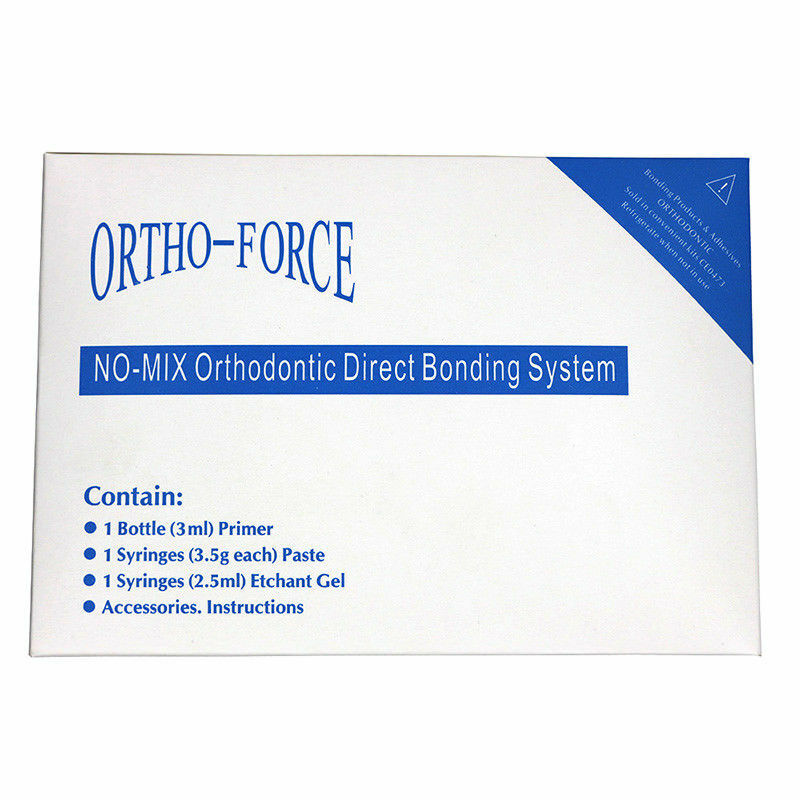 No-Mix Orthodontic Bonding Kit Adhesive Paste With Primer Dental System