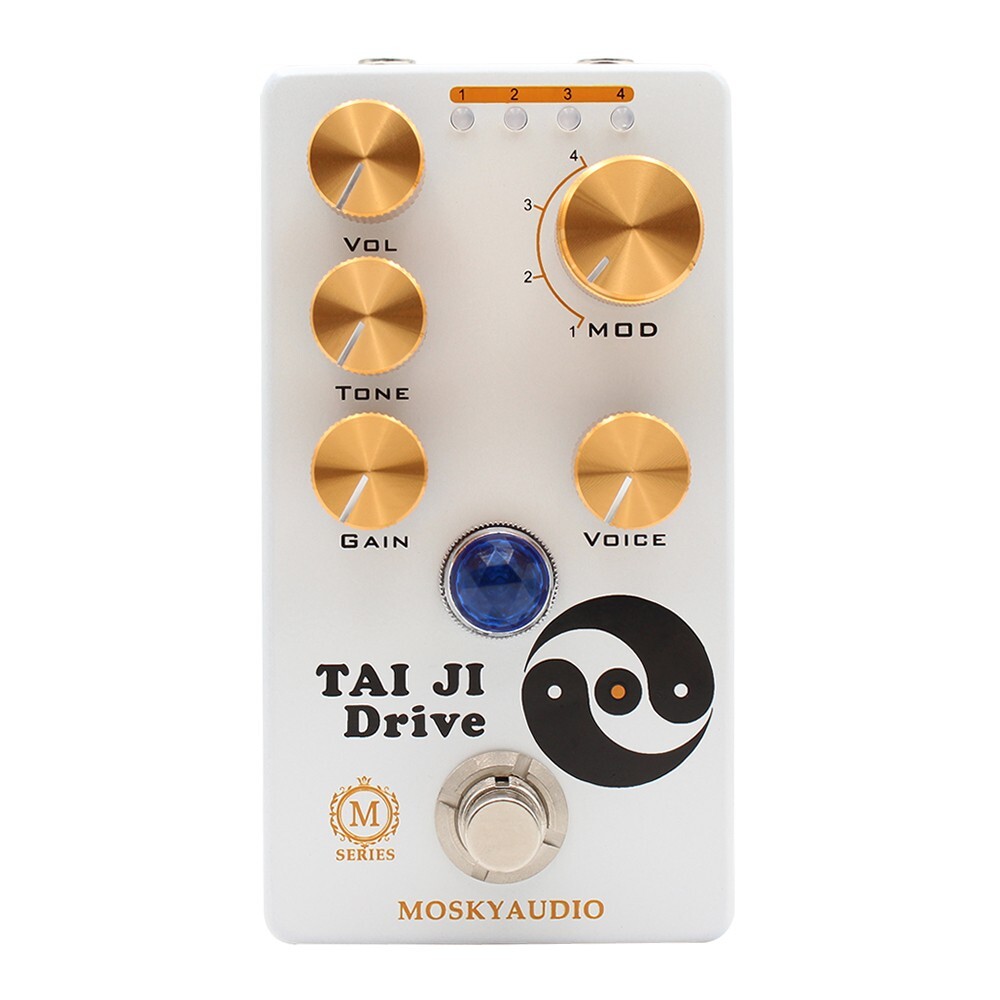 Mosky Professional Overdrive Distortion Guitar Effects Pedal Zendrive 4 modes