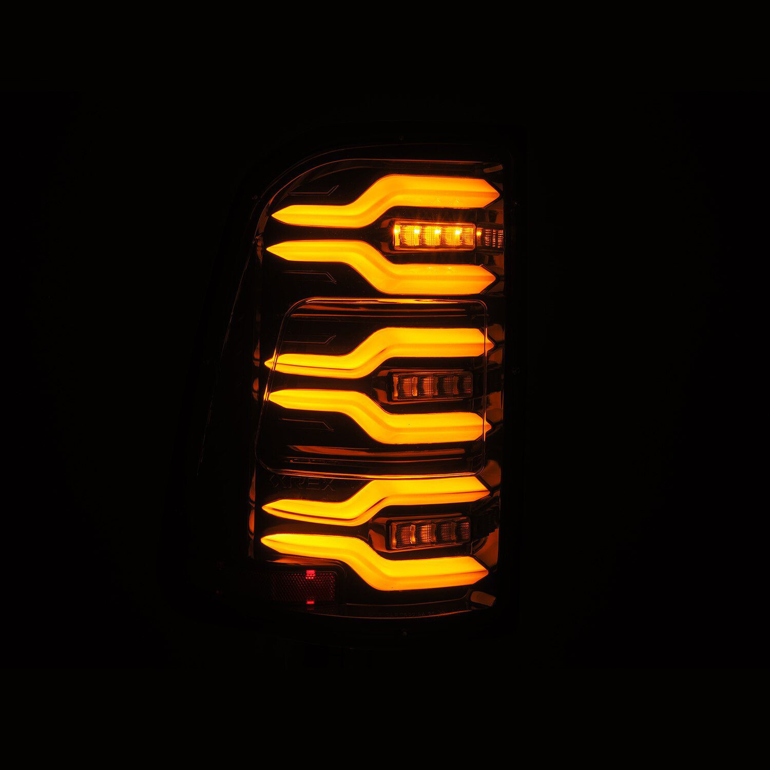 For 2019-2024 Ram 1500 Alpha Black Luxx Sequential LED Tail Lamps Lights