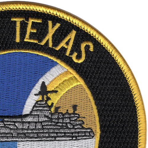 BB-35 USS Texas Patch