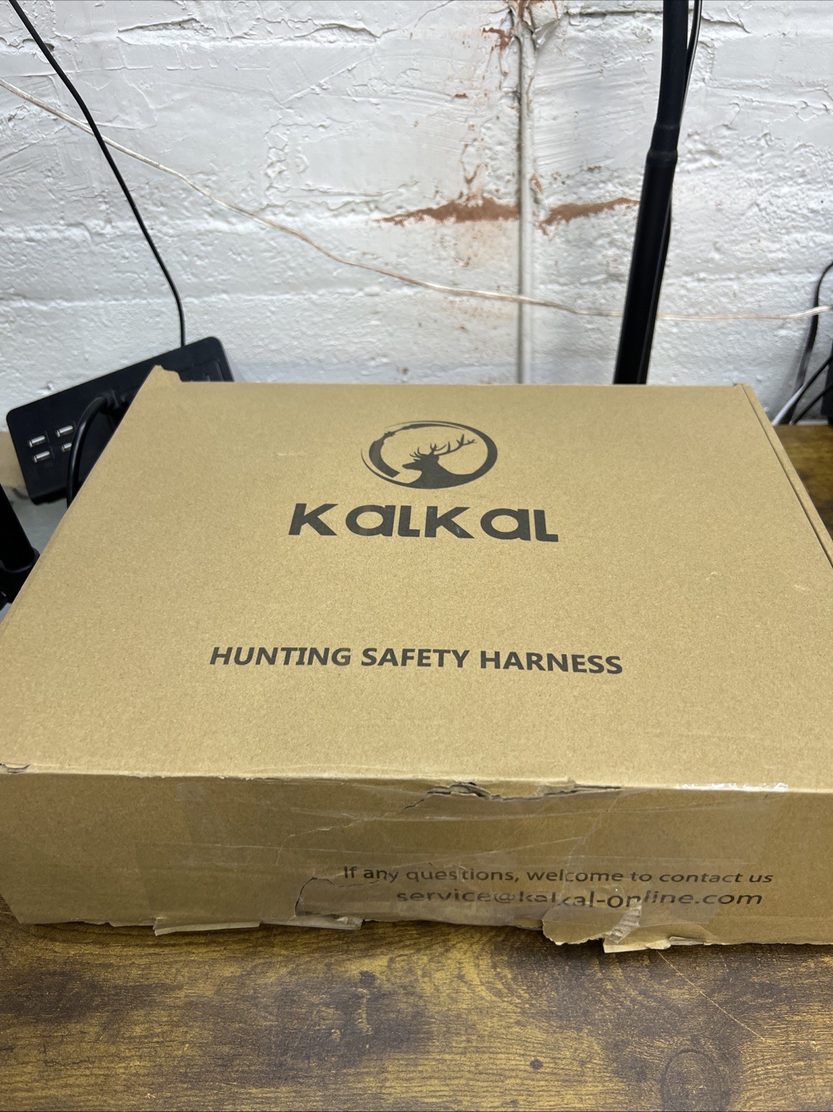 Kalkal Tree Stand Harness, Hunter Safety System Harness Lightweight Padded M/XL