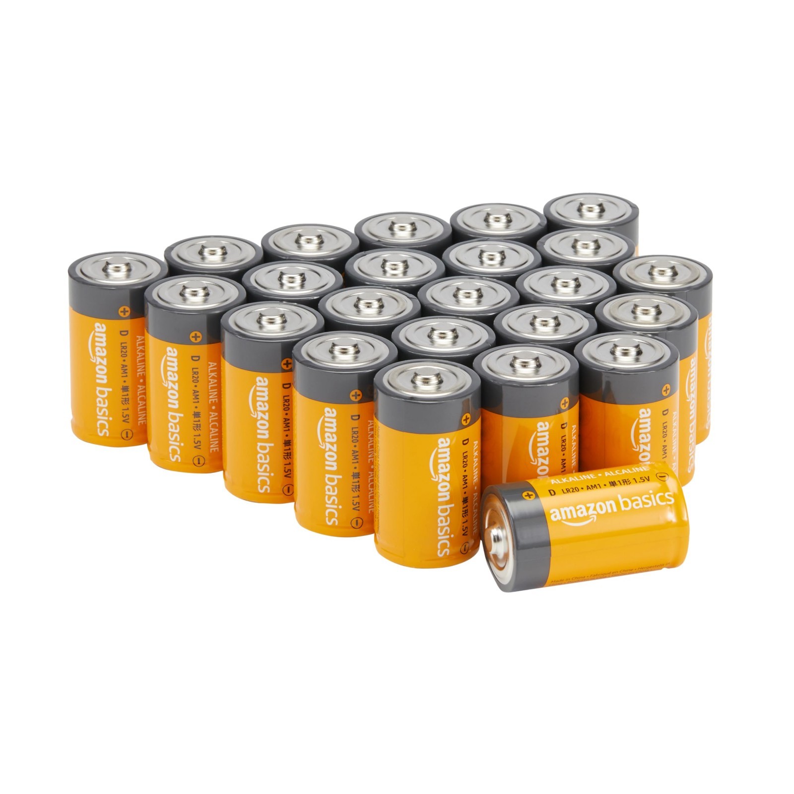 *SHIPS PRIORITY24 D Cell Amazon Basics Alkaline Batteries BULK PACK 1.5V 05/2030