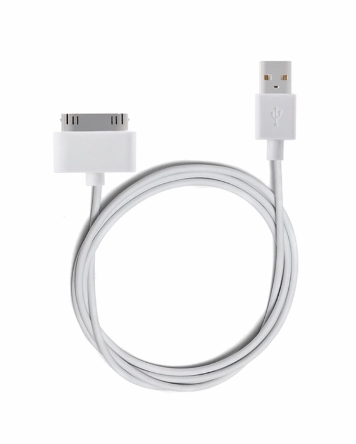 2x USB Sync Data Charging Charger Cable Cord fits iPhone 4 4S iPod Touch 4th Gen