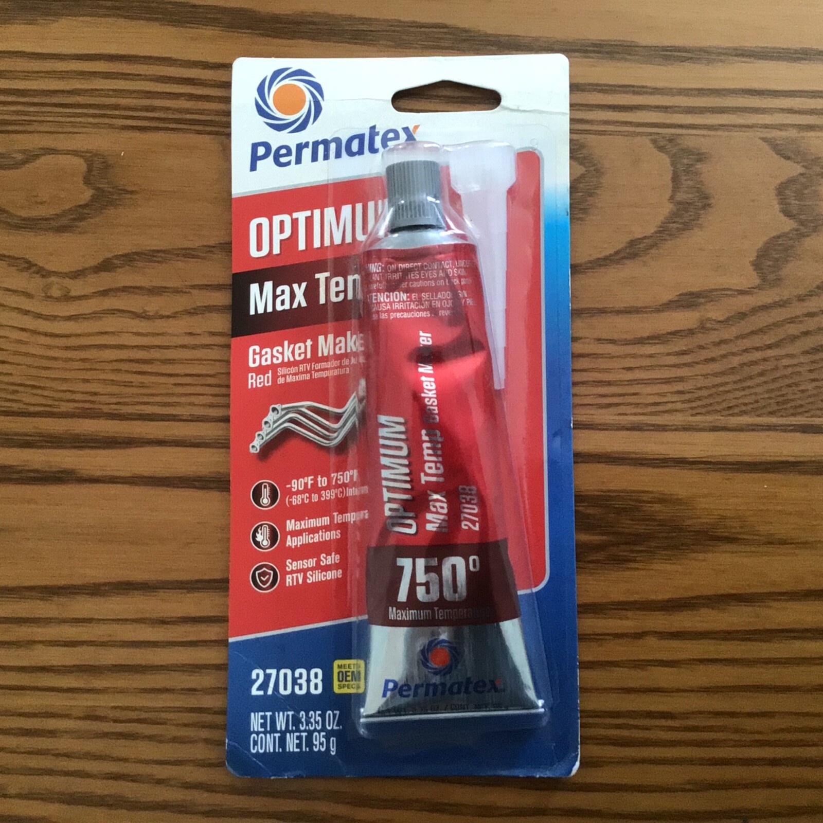 Permatex OPTIMUM Red Gasket Maker