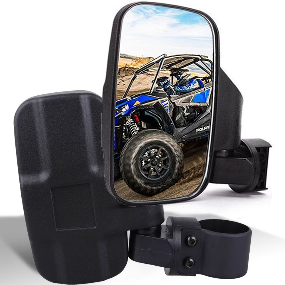 1.75" 2" Roll Bars UTV Side View Rear Mirrors Set For Honda Pioneer 1000 700 500