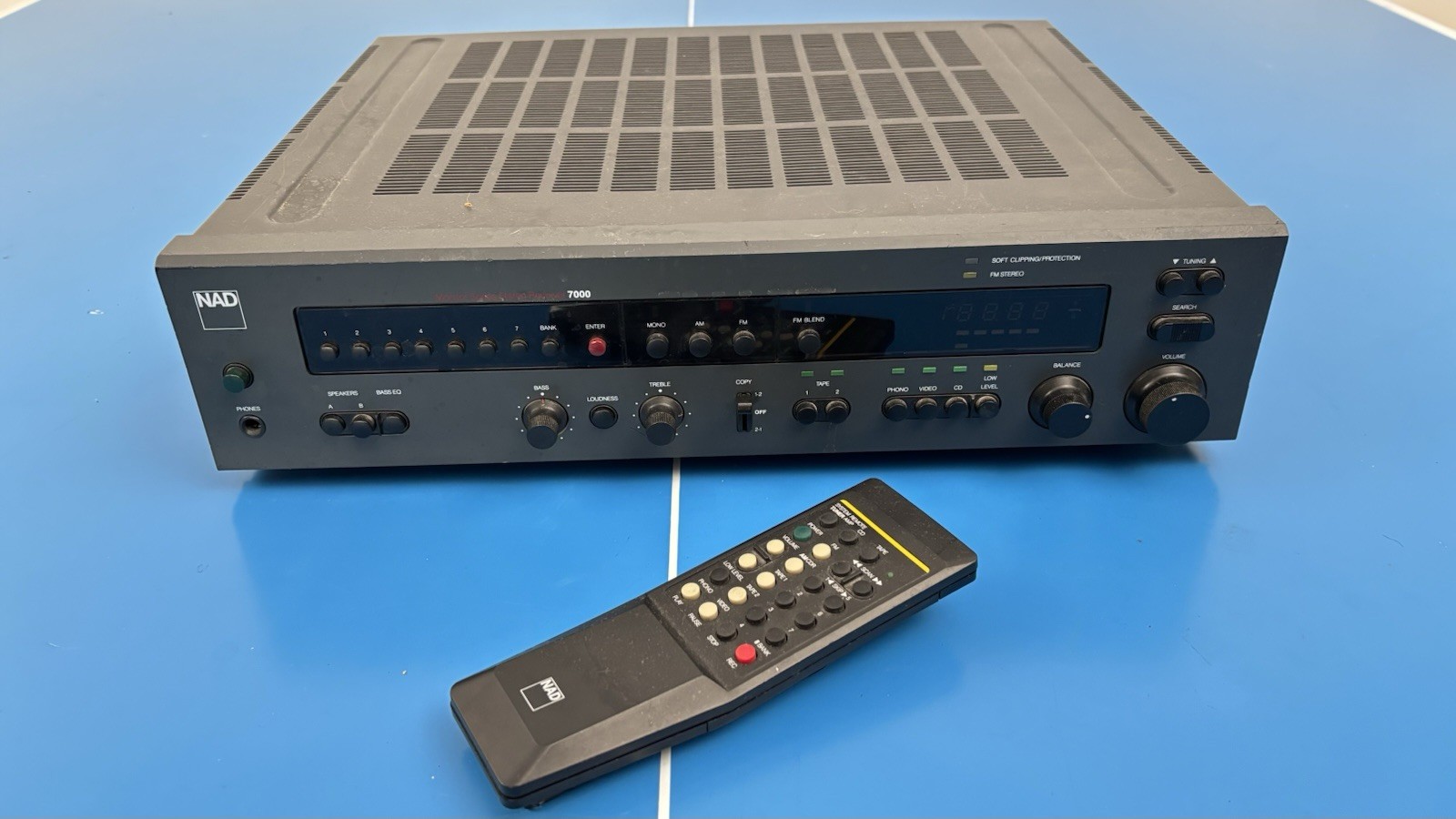 Nad 7000 Receiver - Working - Read With remote Bundle