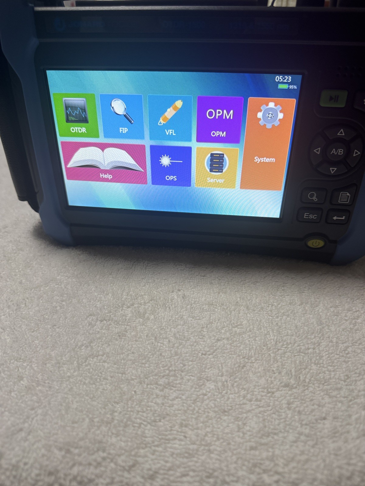 Jonard Tools OTDR-1500 7" Color Touch Screen Professional Multi-Function OTDR