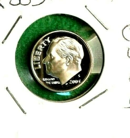 2003 - S  Clad  Proof  Roosevelt  Dime   Great   Coin