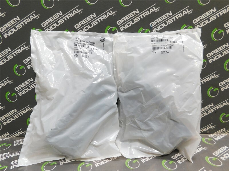 NEW lot of 2 Harting 19410240301 Han Modular Connectors Han-Eco 24B-agg