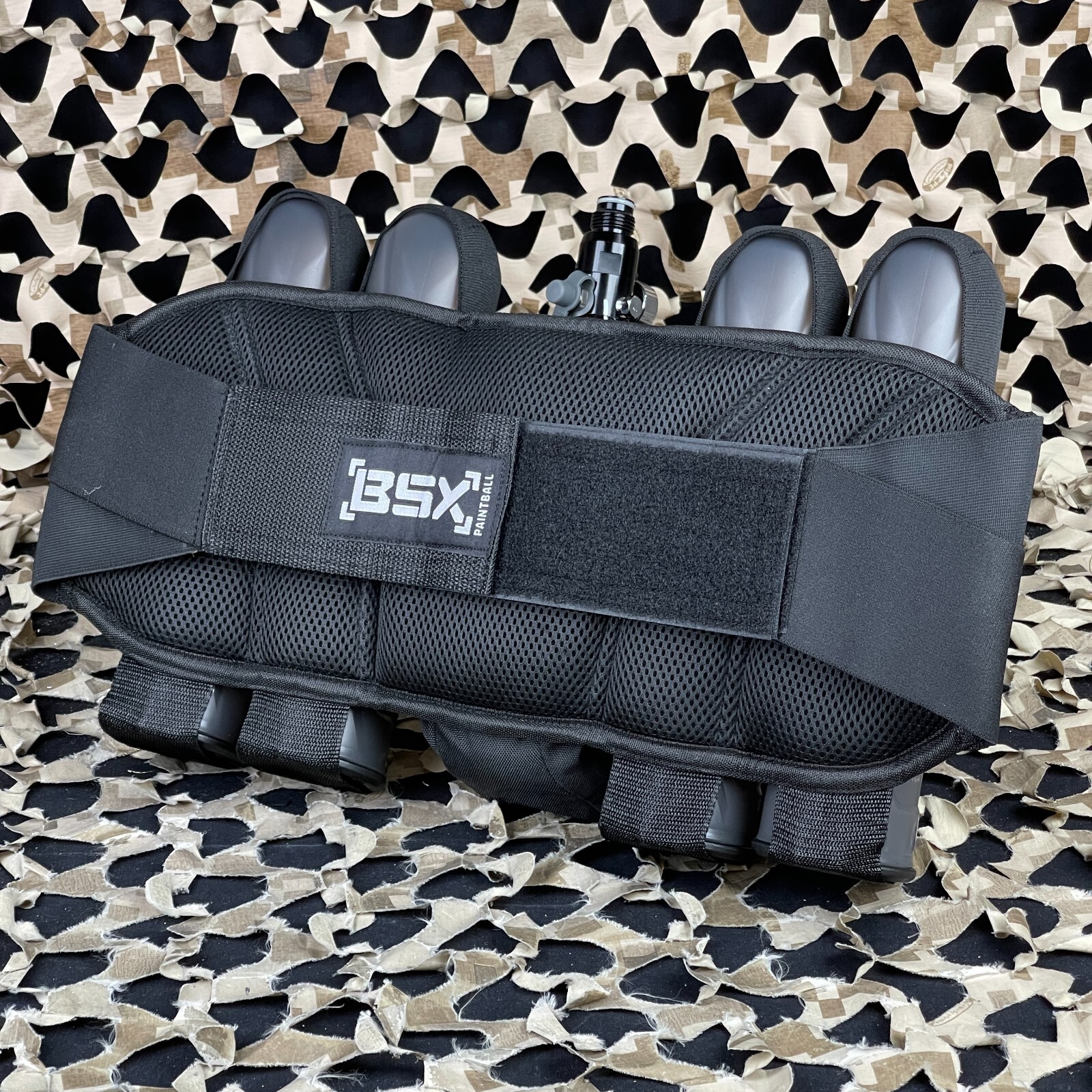 NEW BSX 4+1 Paintball Harness - Black