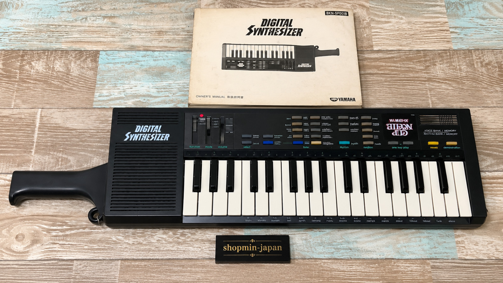 NISSIN C-16 Cup Noodles Promotional Synth Keyboard Rare Vintage from Japan