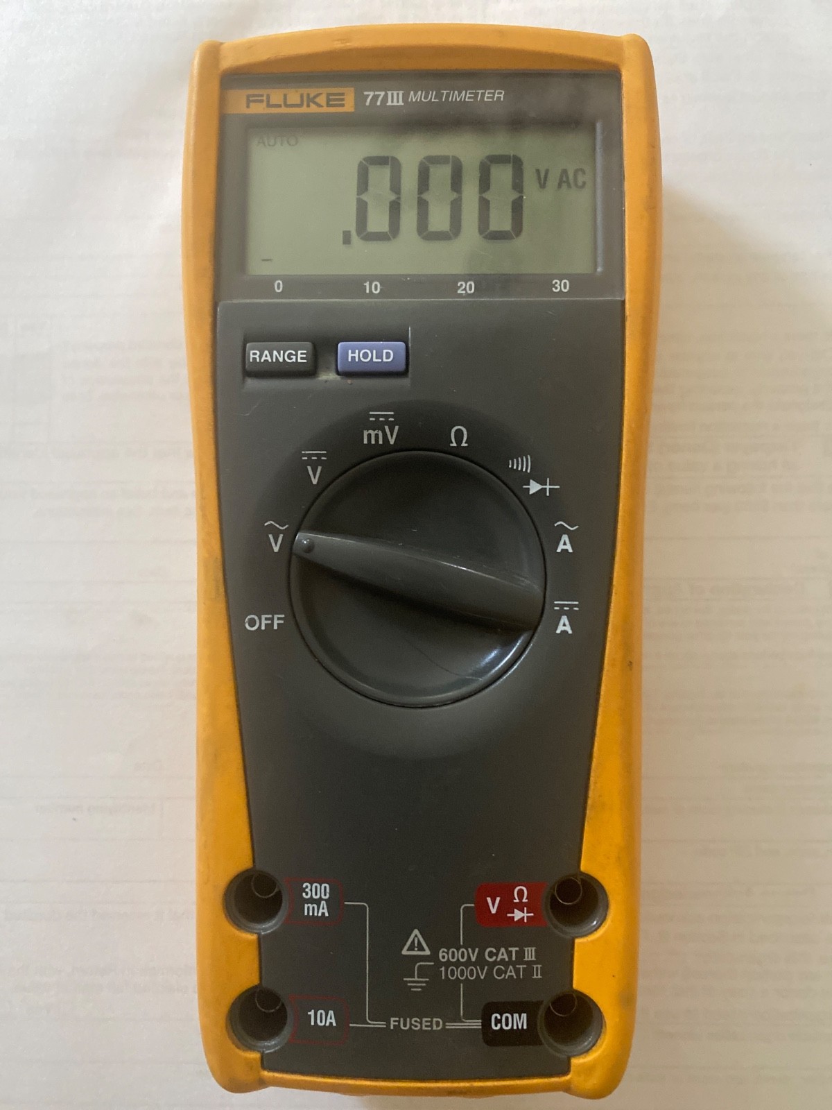 Fluke 77III Multimeter - Tested