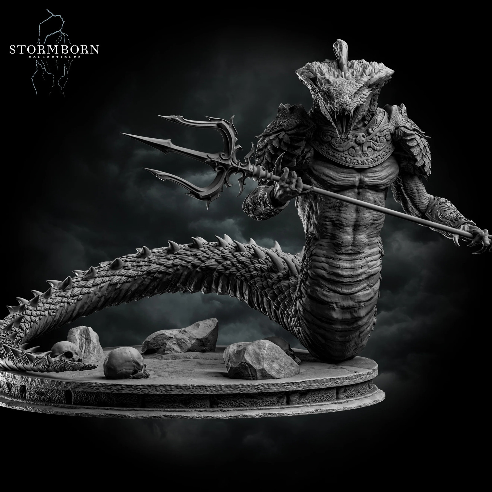 Naga - Resin Tabletop Miniature