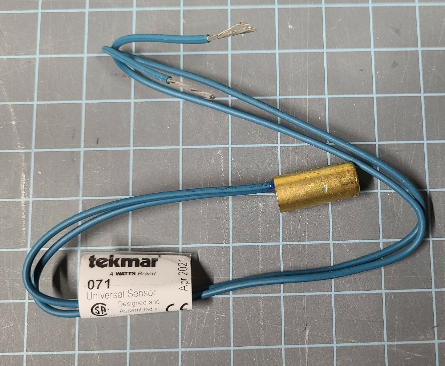 Tekmar 071 Universal Sensor Slab Temperature sensor