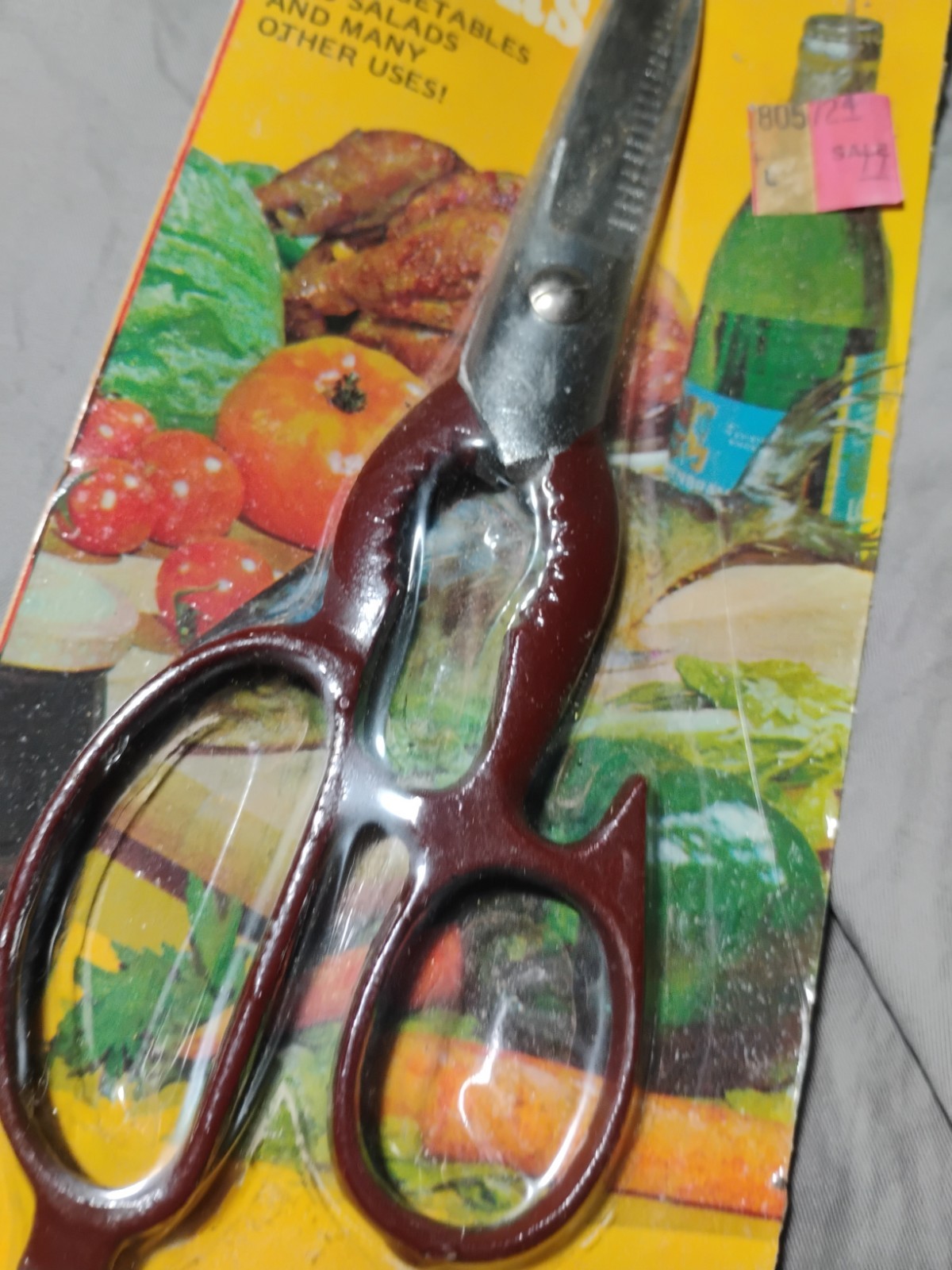 Vintage 1974 NOS Kitchen Utility Shears Kitchen King Scissors