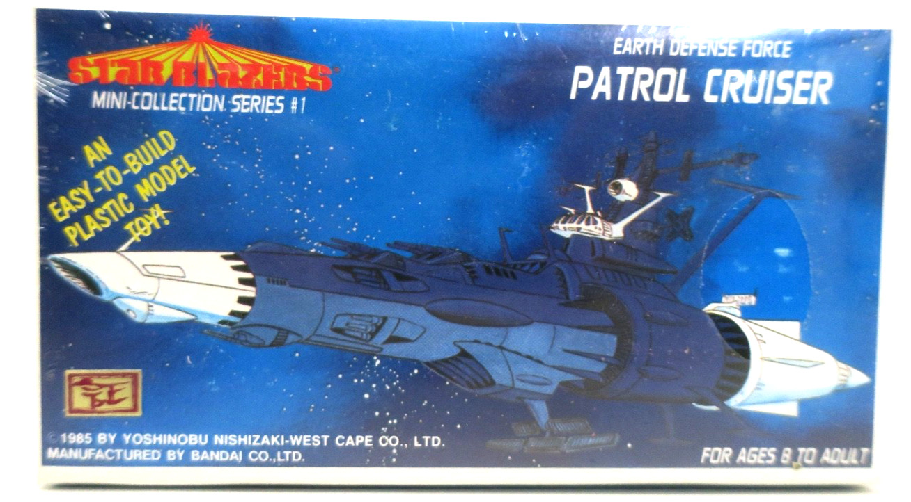 TCI Star Blazers Earth Defense Force Patrol Cruiser Mini Model Kit #5