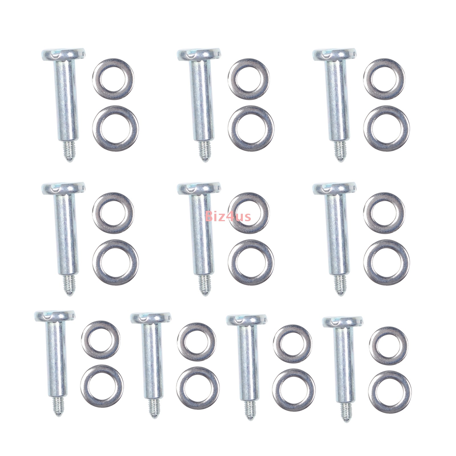 10PCS Vertical Stand Base Bottom Screws Replacement Parts For PS5 Game Machine