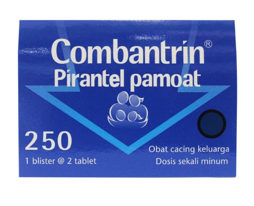 3/6 Blister Combantrin PirantelPamoat 250mg Treatment For Threadworm US Free Tax