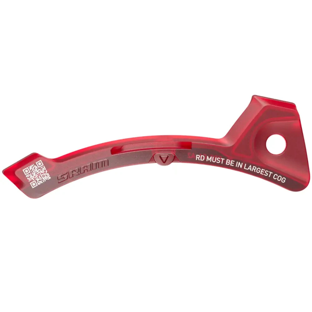 SRAM RED E1 AXS Front Derailleur Setup Tool. Red - 46/30T, 48/35T, 50/37T