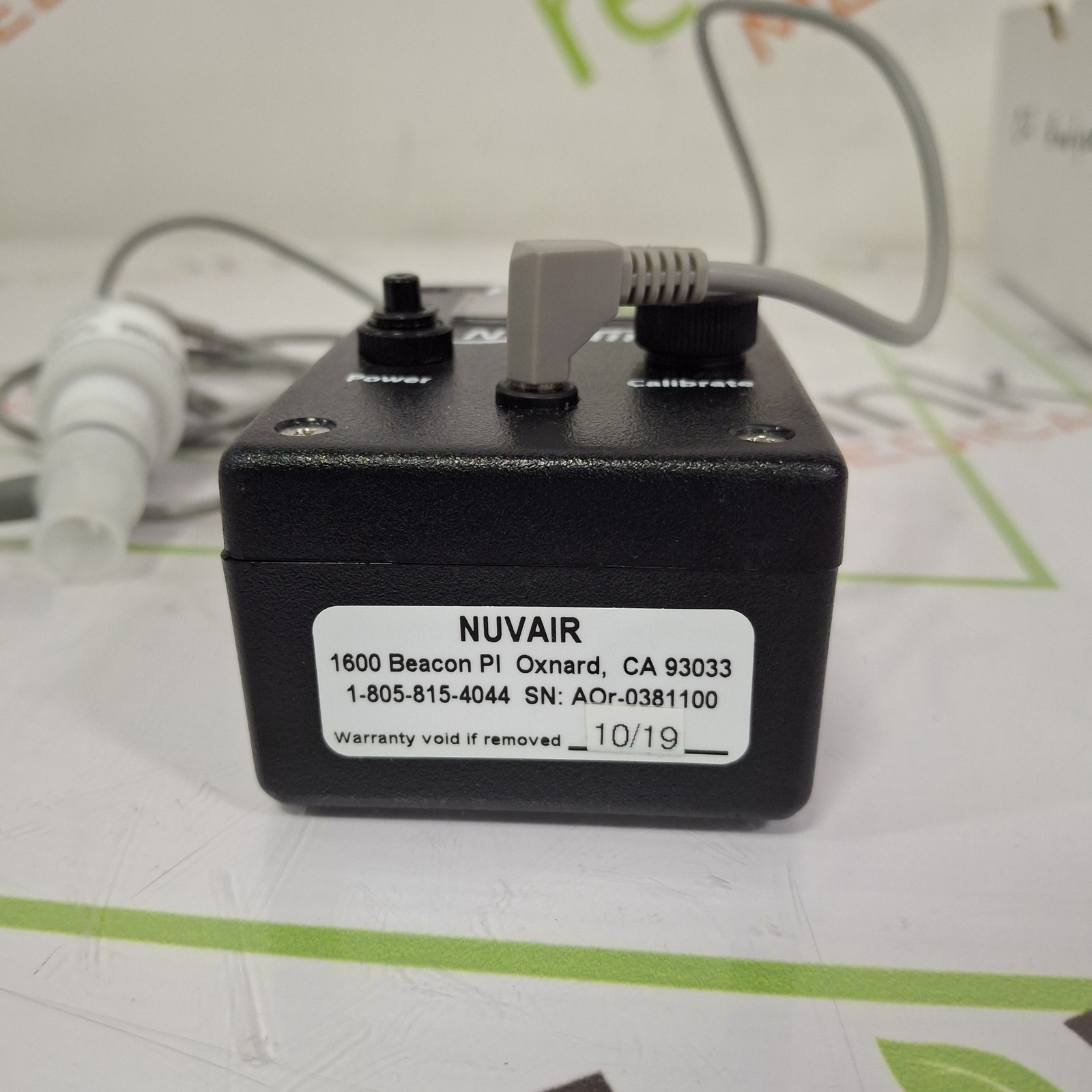 Nuvair Pro O2 Handheld Analyzer