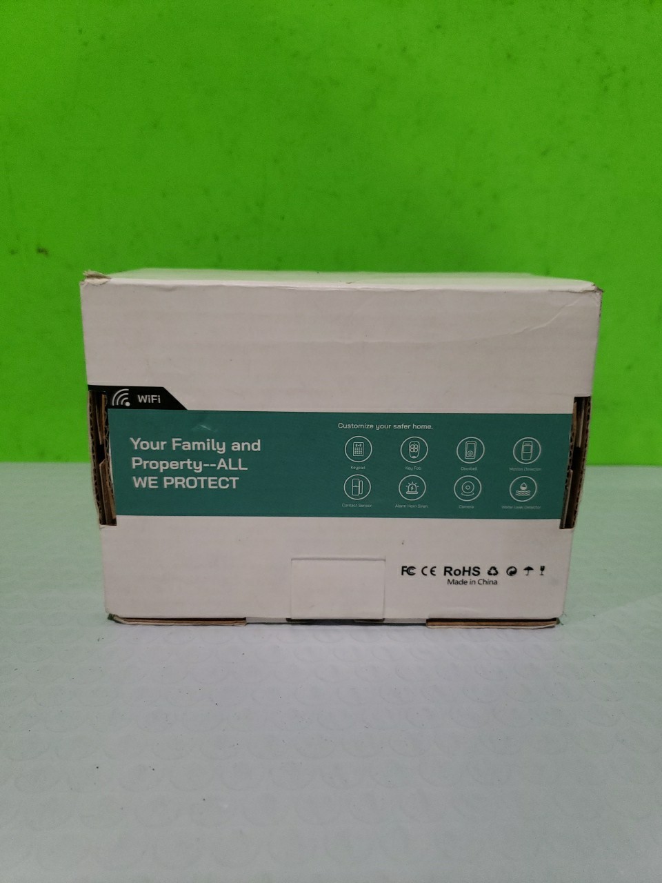 GRSICO Wi-Fi Water Leak Detector Kit 4 Pack - Open Box