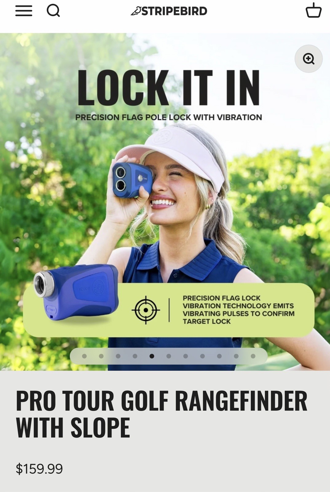 PRO TOUR GOLF RANGEFINDER WITH SLOPE