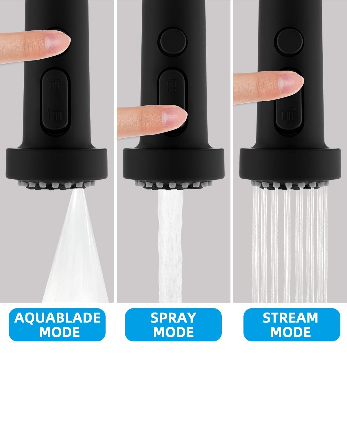 Pull Down Kitchen Faucet Head Replacement, Sink Faucet Sprayer Head Nozzle