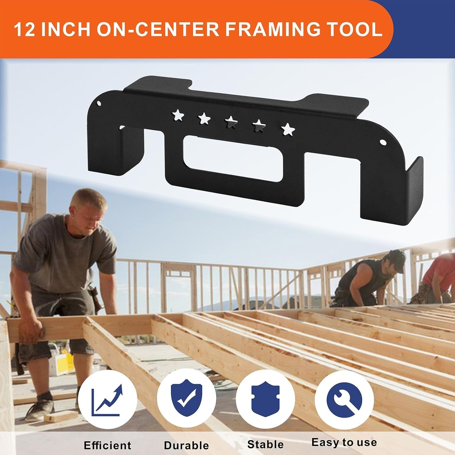 Framing Tools, 12 Inch Stud Layout Tool, Stud Framing Tool, 100% Stud Framing...