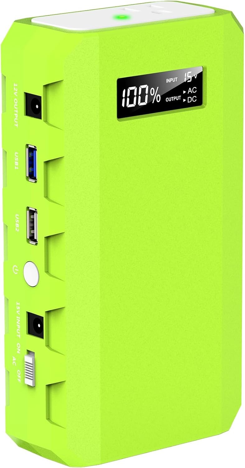 Portable Power Station W/ AC Outlet 65W/110V External Battery Pack