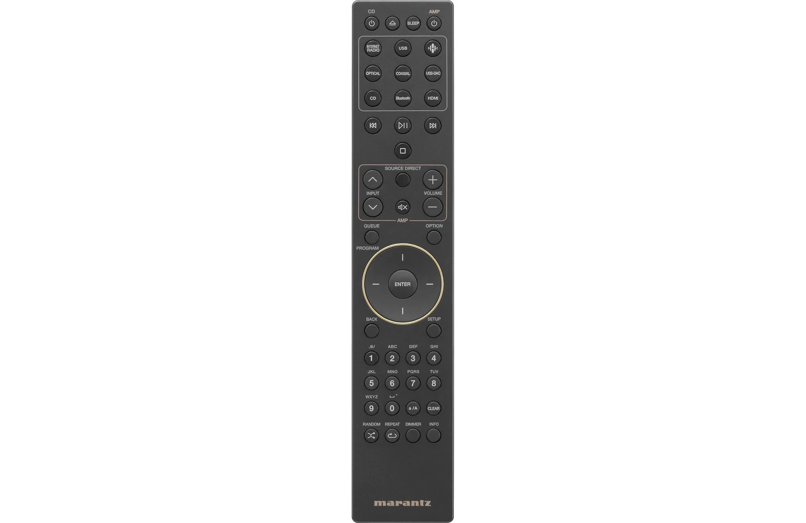 MARANTZ CD50N CD PLAYER WITH USB | BLACK