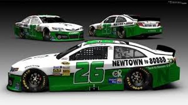 #26 Michael Waltrip 2013 Sandy Hooks 1/24th Scale Waterslide Nascar Decal