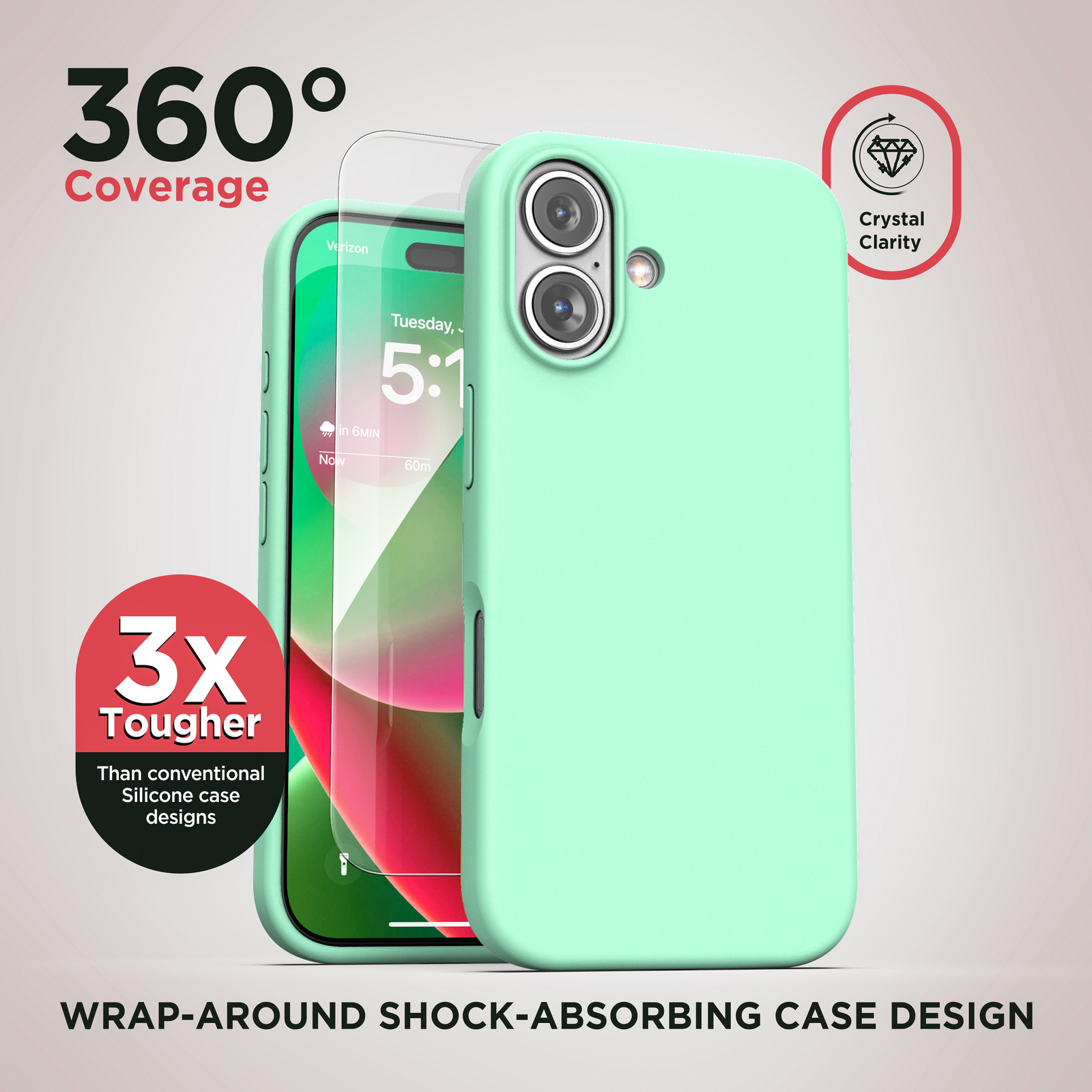 iPhone 16 Plus Silicone Magsafe Case