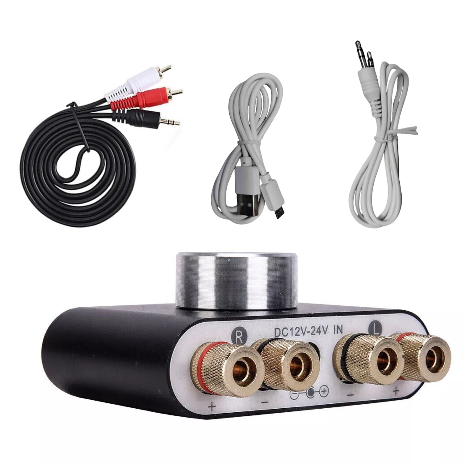 50W+50W 5.0 Mini Bluetooth HiFi Stereo Audio Car Home Digital Power Amplifier