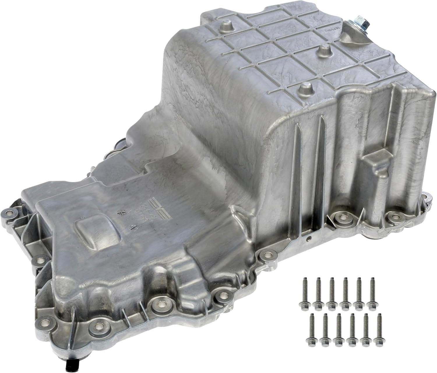 Engine Oil Pan for 2015 2016 2017 Ford F-150 2.7L V6 FL3Z-6675A FL3Z-6675B