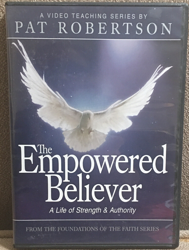 The Empowered Believer DVD Pat Robertson Video Teaching Good Condition