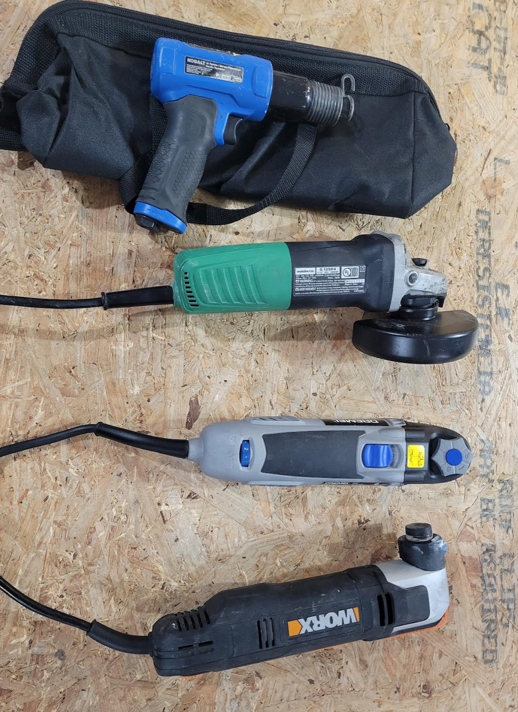Miscellaneous Lot of NON WORKING Tools (PARTS) (WX686L, MM50, 12SR4, 5GY)