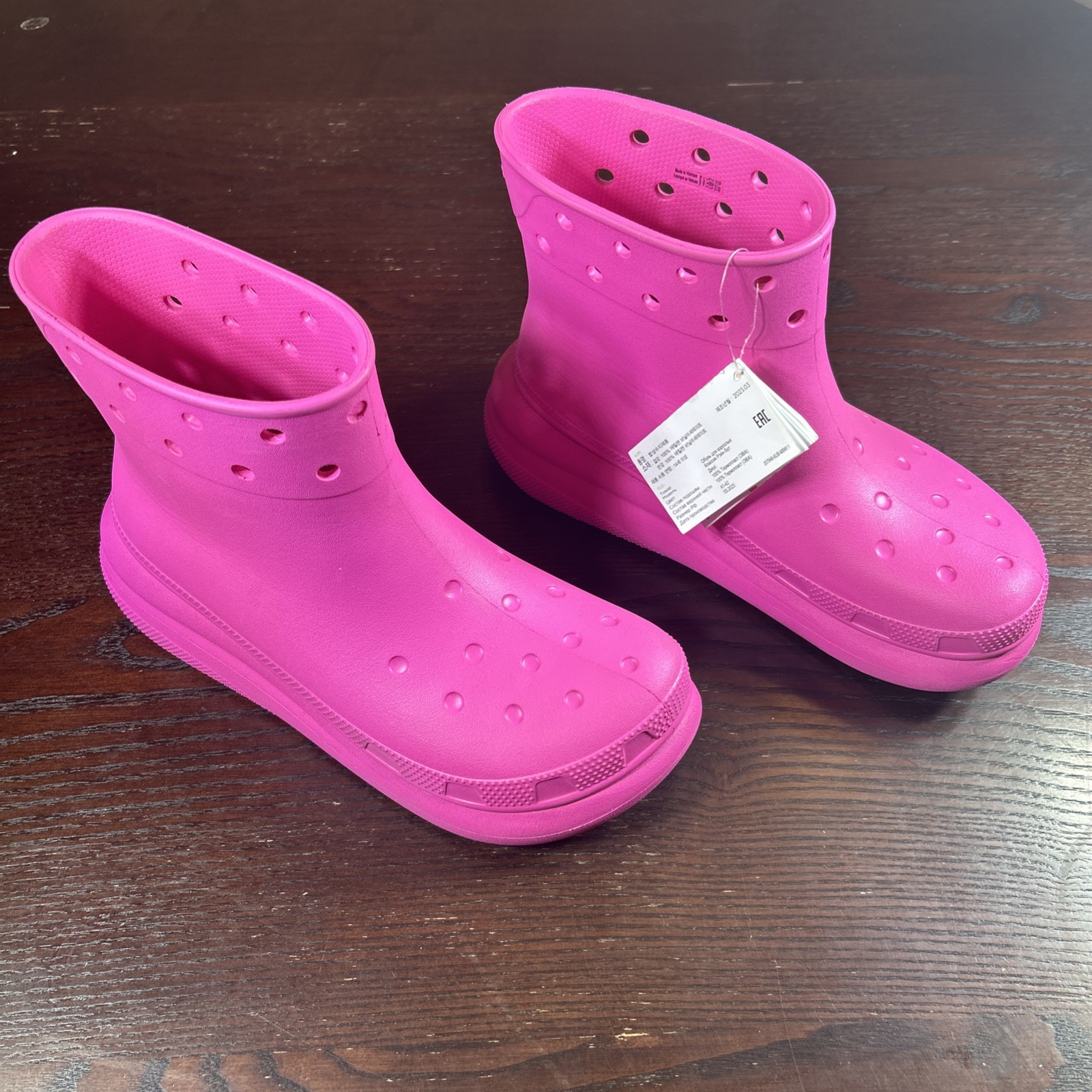 Crocs Crush Boot Unisex Size M9W11 Classic Crush Rain Boots