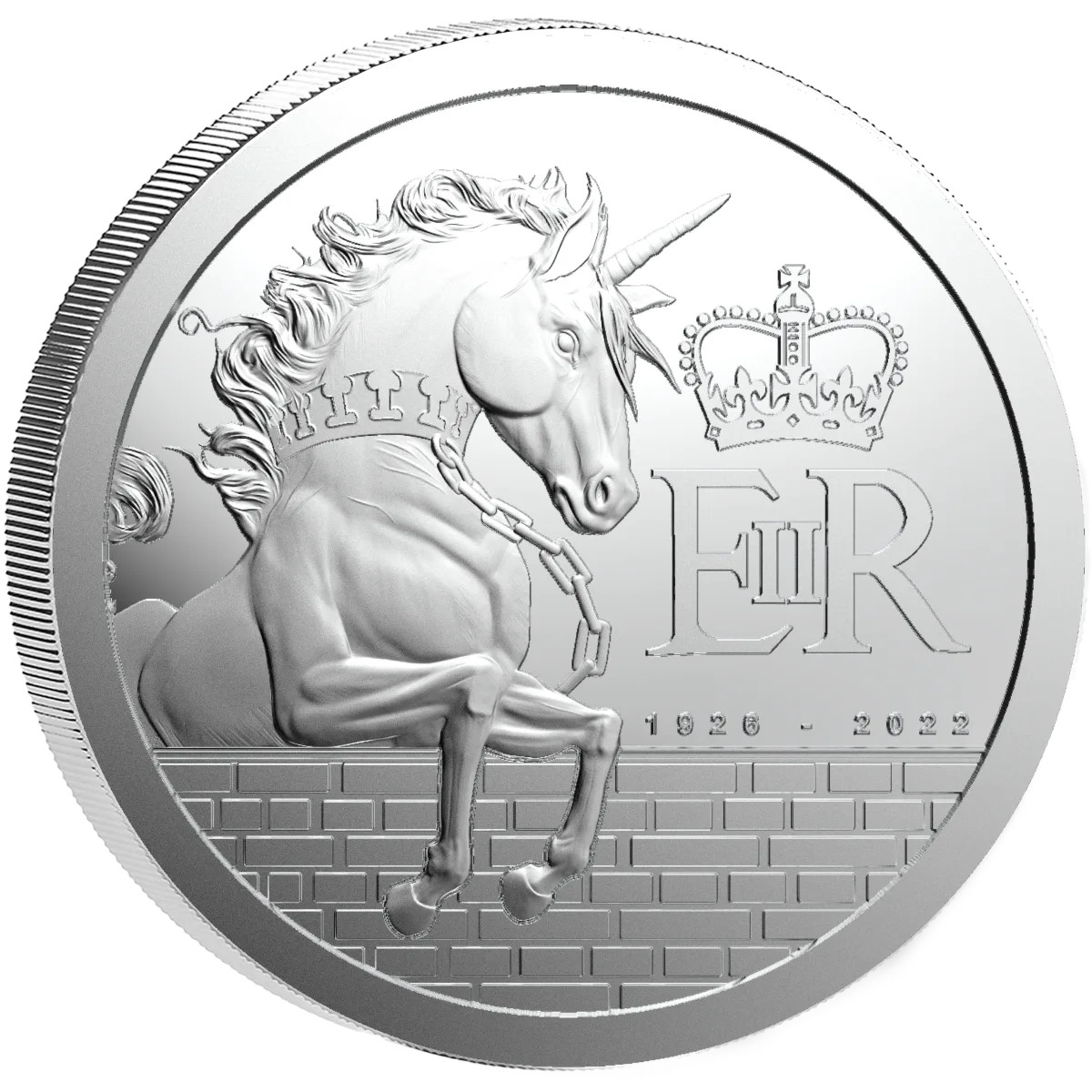 2026 Pitcairn Islands Queen’s Beasts Unicorn 1 oz Silver Proof Coin