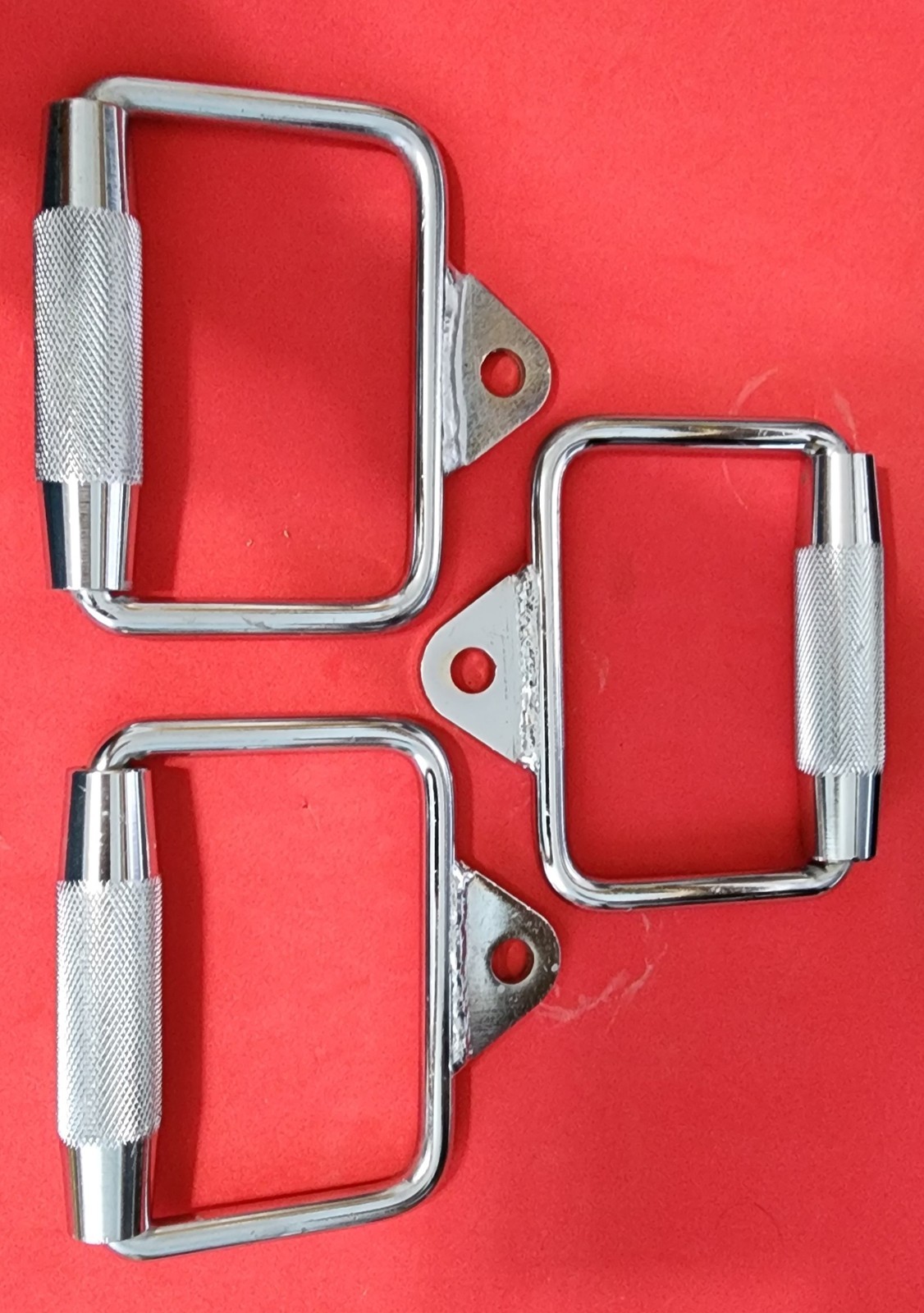 3 Knurled D-Handle Cable Attachment Crossover Handles Gym