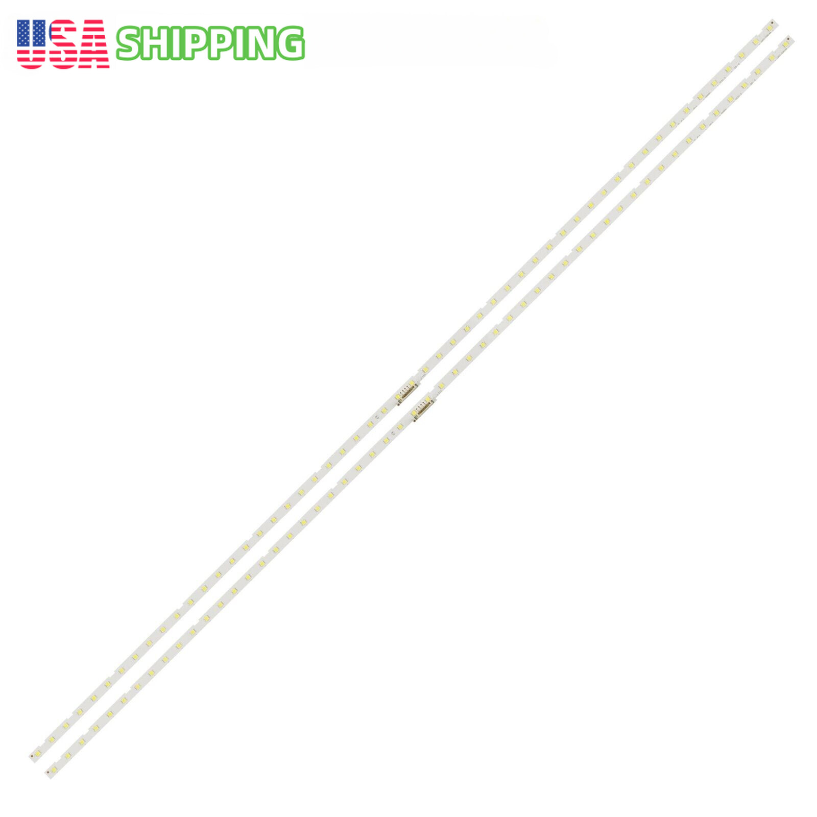 2pcs LED Strips For Samsung BN96-45635A LM41-00614A UE65NU7400U UN65NU7100/7200