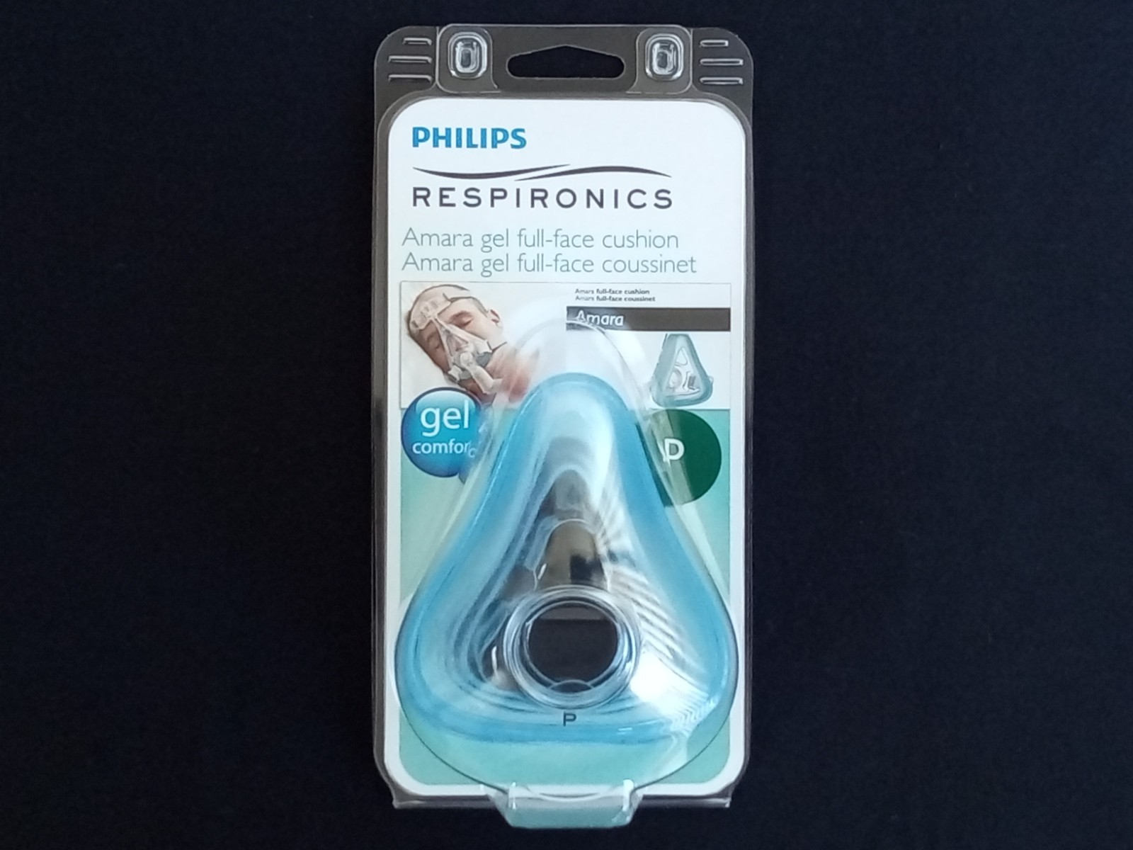 Philips Respironics Amara Gel Full-Face CPAP Cushion Petite 1090490 NEW