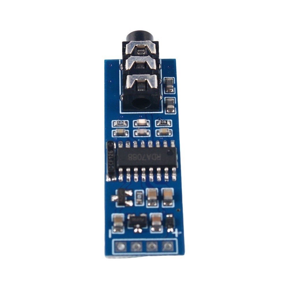 Digital for fm Transmitter Module with 76.0 to 108.0 MHz Output Range and Mic