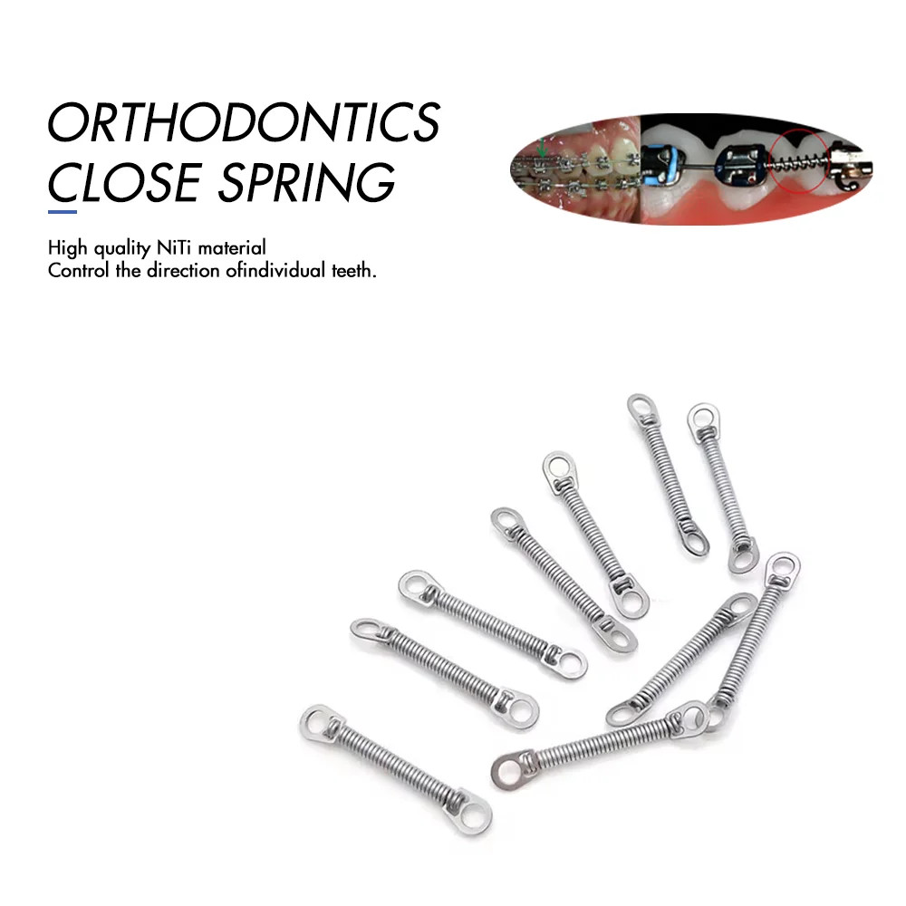 10Pcs/Bag Dental Ortodoncia Brackets Falsos Ligas Para Bracket