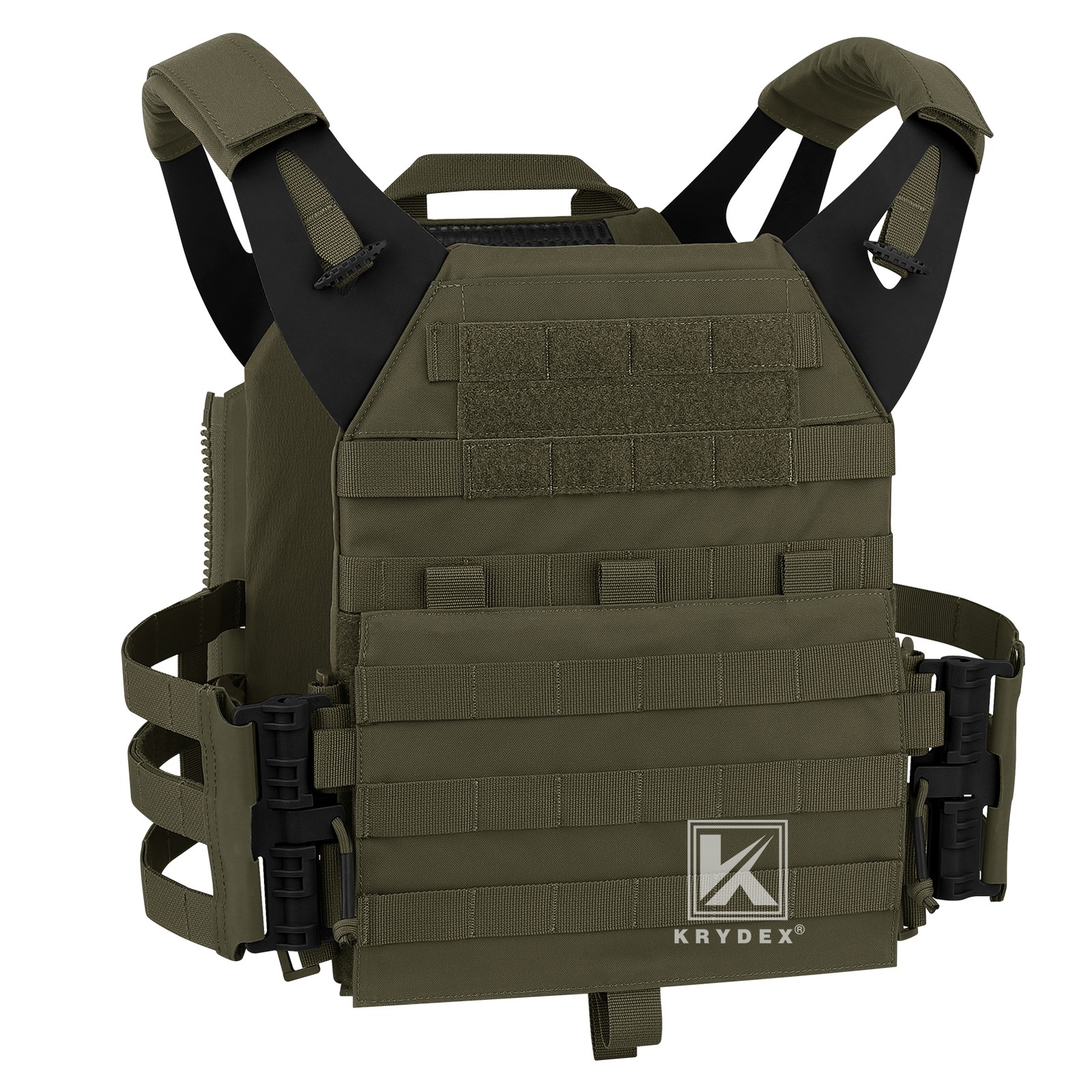 KRYDEX JPC2.0 Tactical Plate Carrier MOLLE Panel Quick Release Vest Camouflag RG