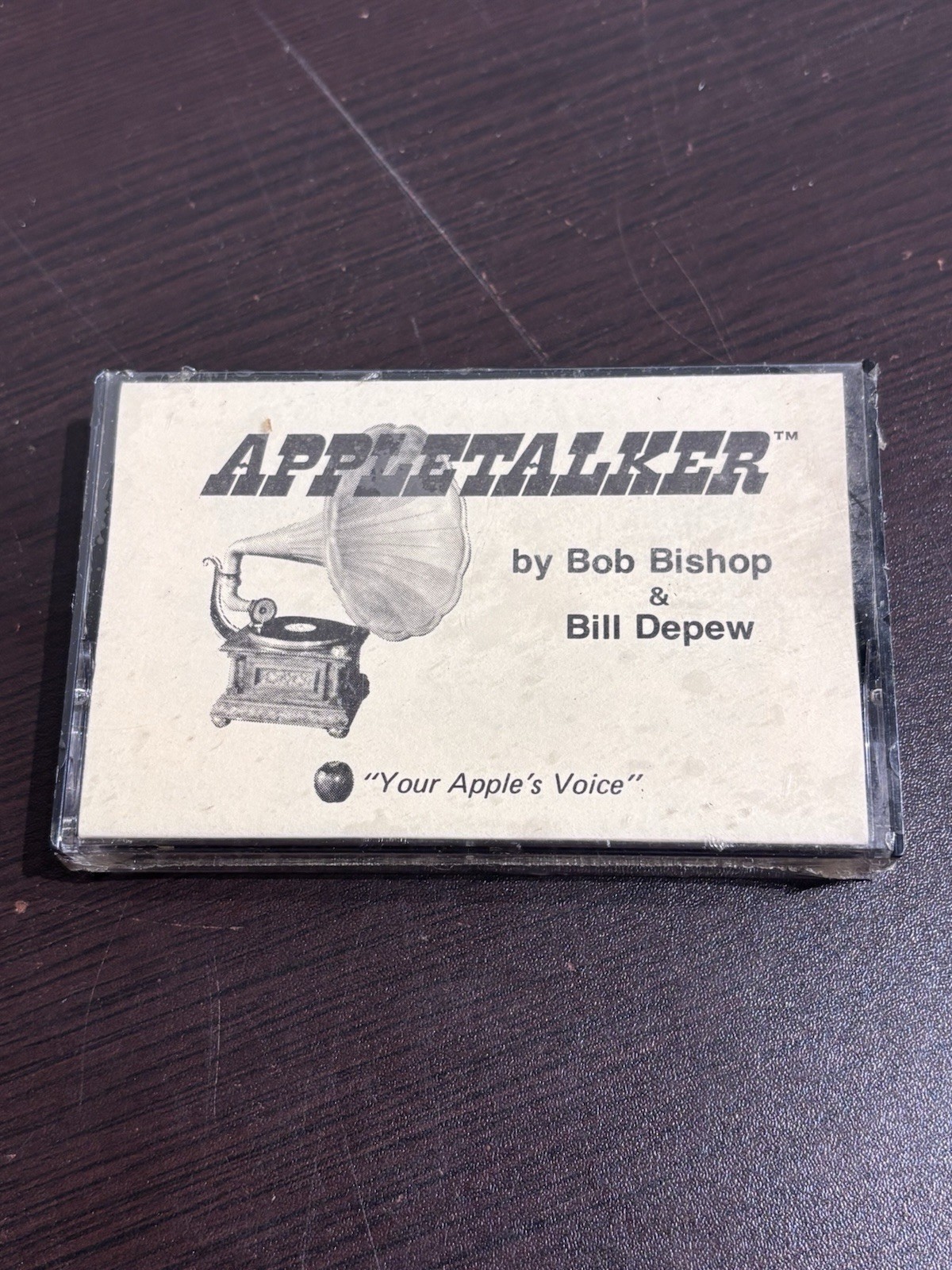 APPLE Computers Appletalker Softape Bob Bishop Bill Depew Sealed Cassette Tape