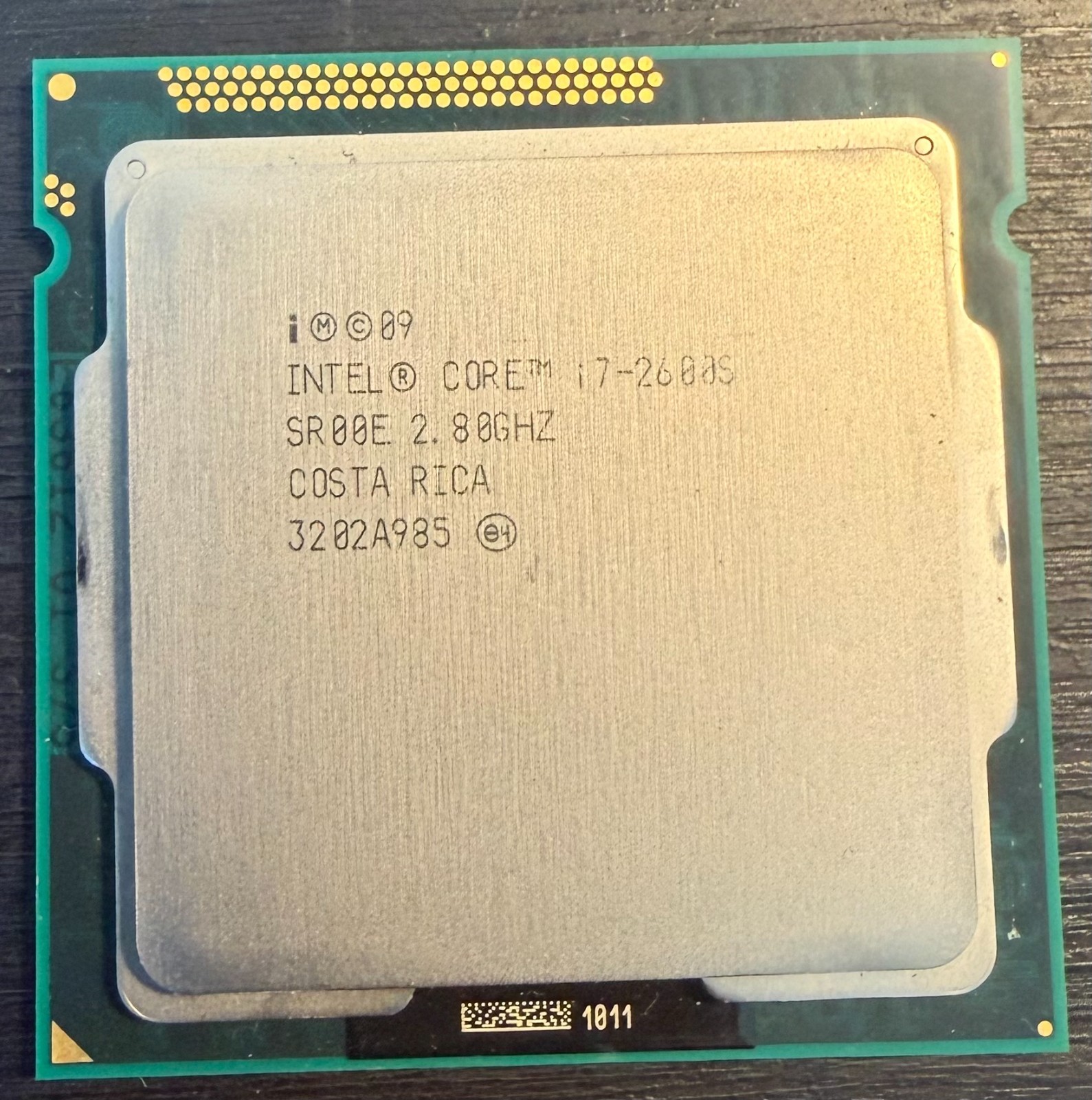 Intel Core i7-2600S SR00E 2.80GHz 8MB Quad Core LGA 1155 Game Processor CPU 65W