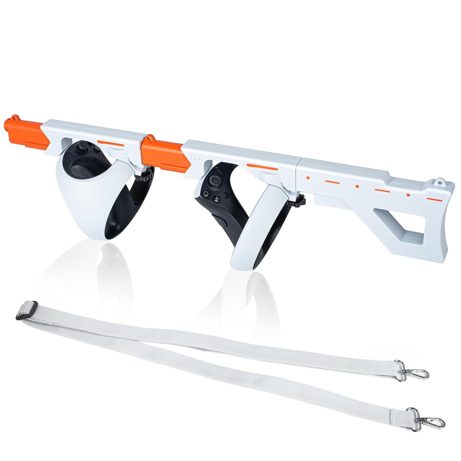 3-in-1 Magnetic Shooting Gun Stock For PSVR2 Controllers VR Game Accessory