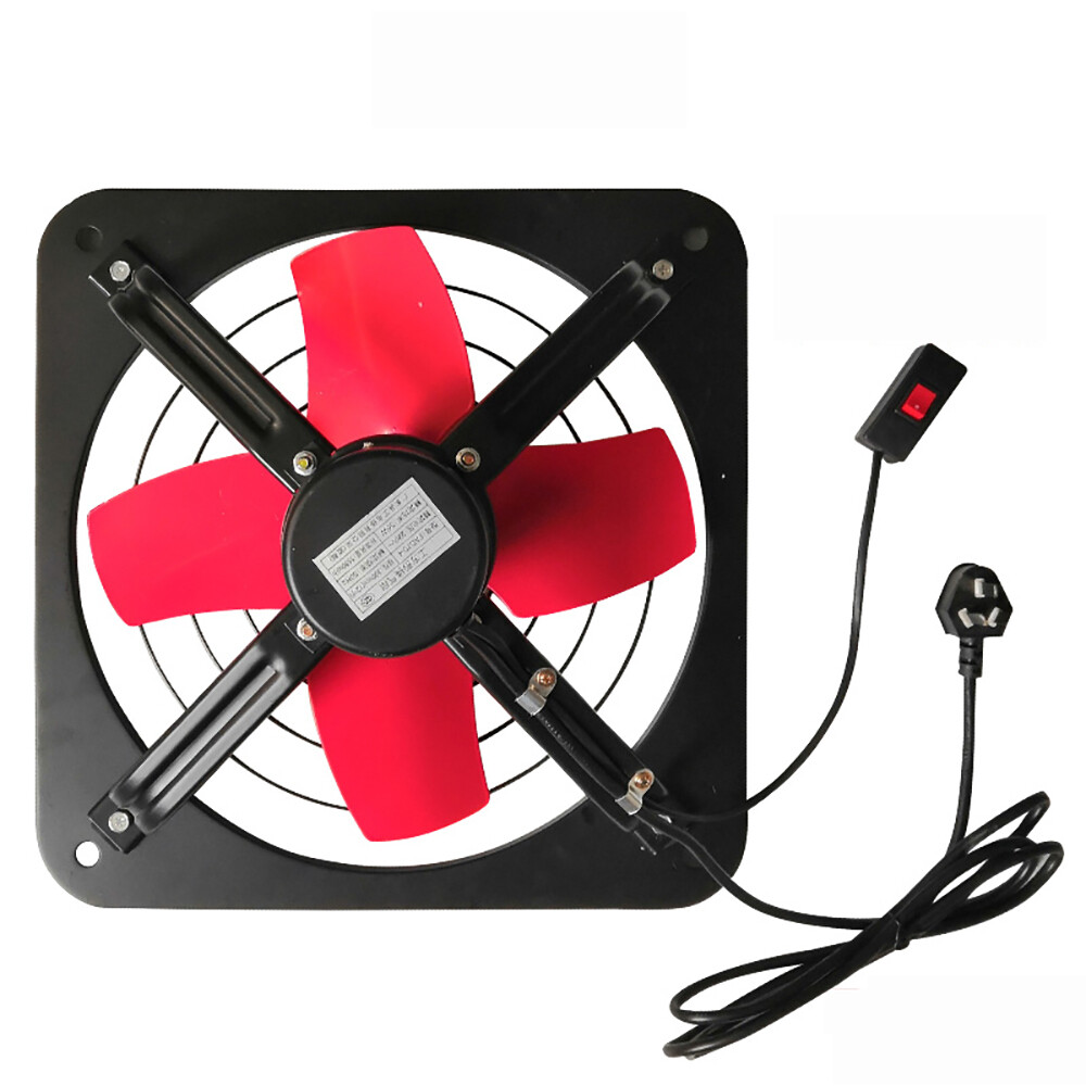 220V Kitchen exhaust fan industrial powerful suction fan ventilating fan 1400RPM