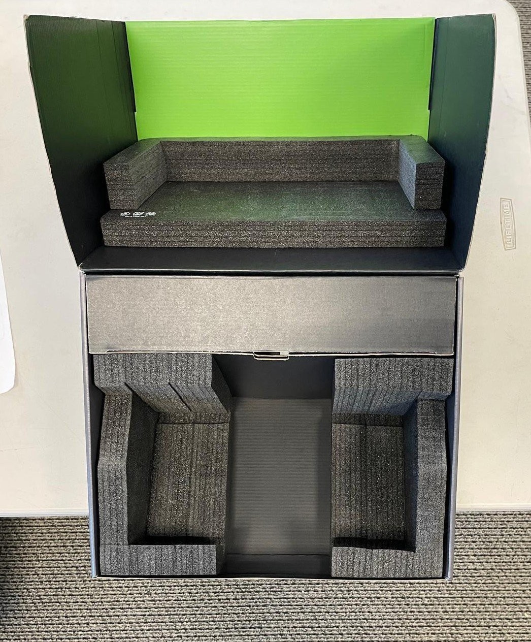 XBOX SERIES X EMPTY RETAIL REPLACEMENT BOX & INNER FOAM ONLY