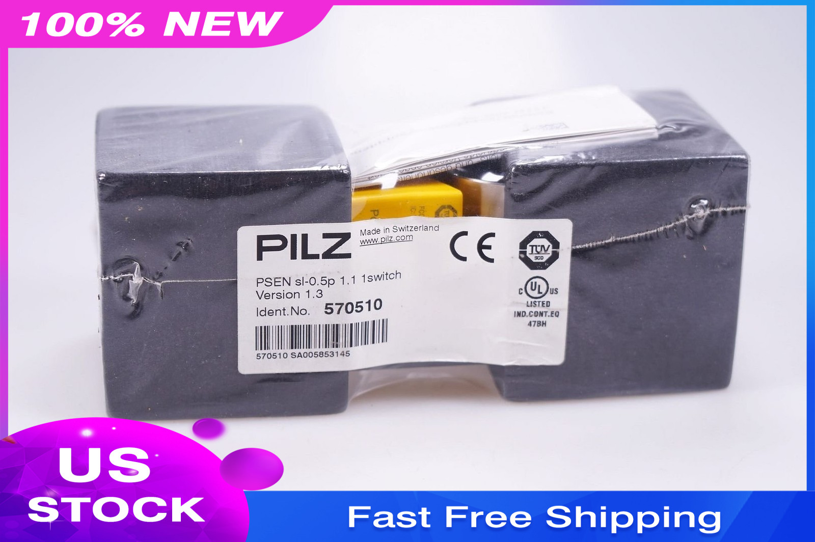 570510 1PC New Sealed PILZ PSEN sl-0.5p 1.1 1switch 570510